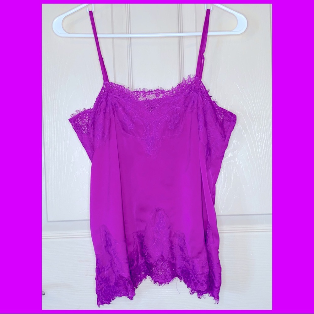 Lace Neon Purple Cami